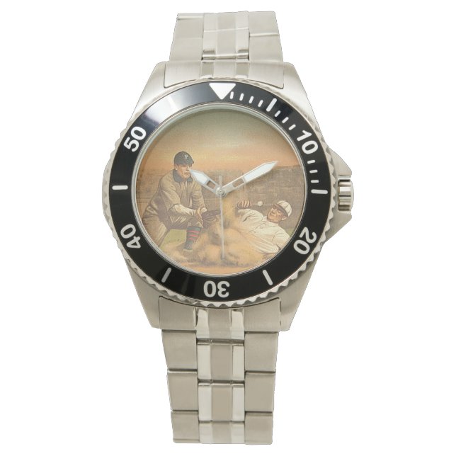 TOP Classic Baseball Armbanduhr (Vorderseite)