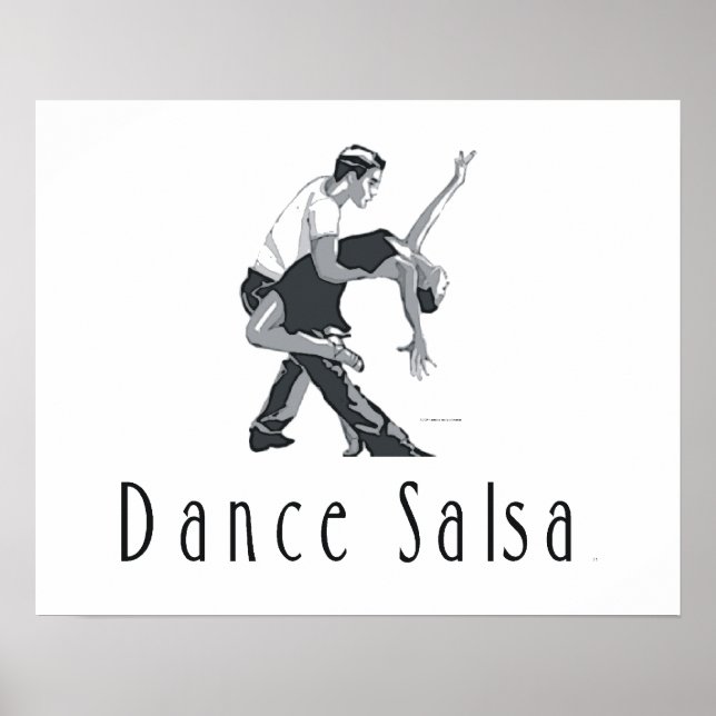 TOP Dance Salsa Poster (Vorne)