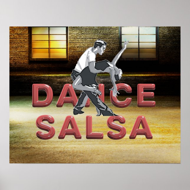TOP Dance Salsa Poster (Vorne)