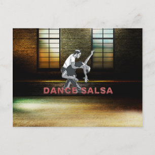 TOP Dance Salsa Postkarte