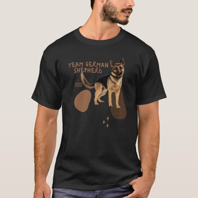 Top Deutsche Schäferhund-Hunde-Design Deutscher Sc (Vorderseite)