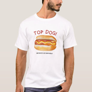 Top Dog Hot Dog Birthday Einladung - Kinder GRILLE