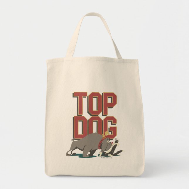 "Top Dog" Spickwächter TWEETY™ von SYLVESTER™ Tragetasche (Vorne)