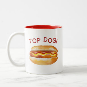 Top Dog Summer Cookout Zweifarbige Tasse