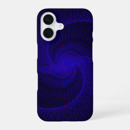Top Down Dual Funnel Geometric iPhone 16 Case Hülle