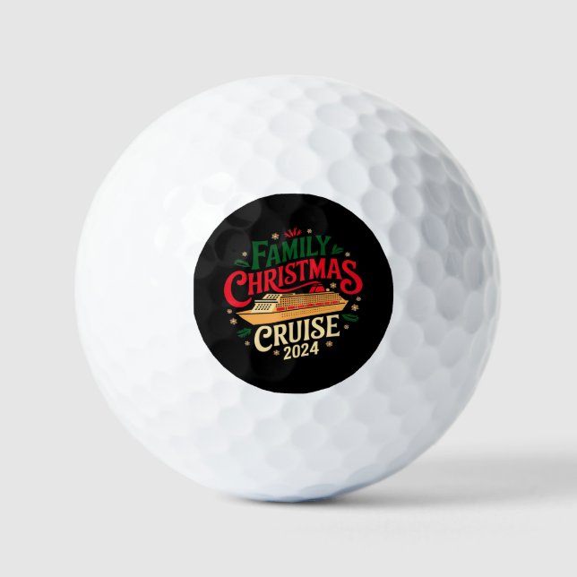 Top Familie Weihnachten Kreuzfahrt 2024 Unvergessl Golfball (Vorderseite)