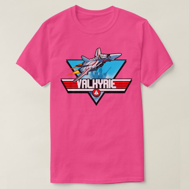 Top Fighter Flugzeug Retro 80er Mecha Retro Mashup (Design vorne)