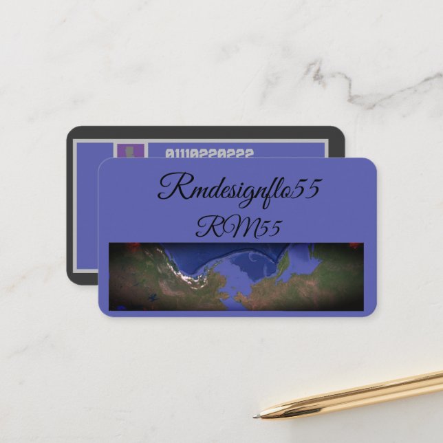 TOP-Flow Terminkarte (Vorderseite/Rückseite Beispiel)