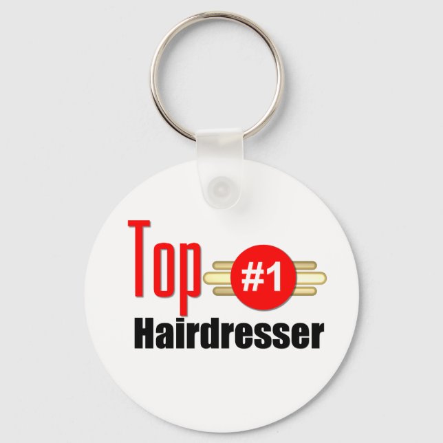 Top-Friseur Schlüsselanhänger (Vorderseite)