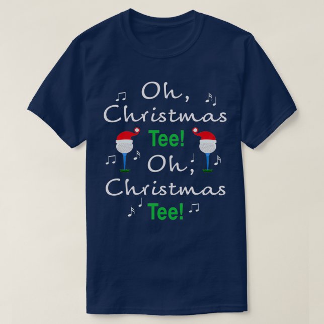 Top Fun Christmas Golf Design (Design vorne)