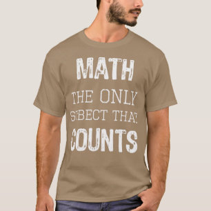 Top Fun Math Geek Teacher Geschenk nur Themen zähl