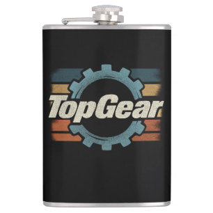 Top Gear Retro Vintage Flachmann
