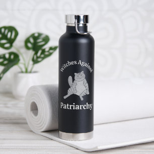 Top Geschenk für Feministinnen Lustiger Katzenlieb Trinkflasche