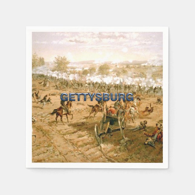 TOP Gettysburg Napkins Serviette (Vorderseite)