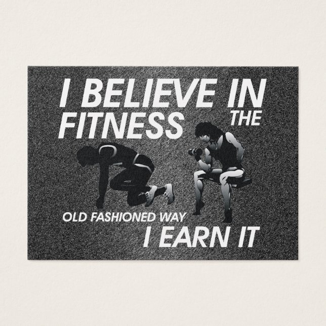 TOP glauben an Fitness (Vorderseite)