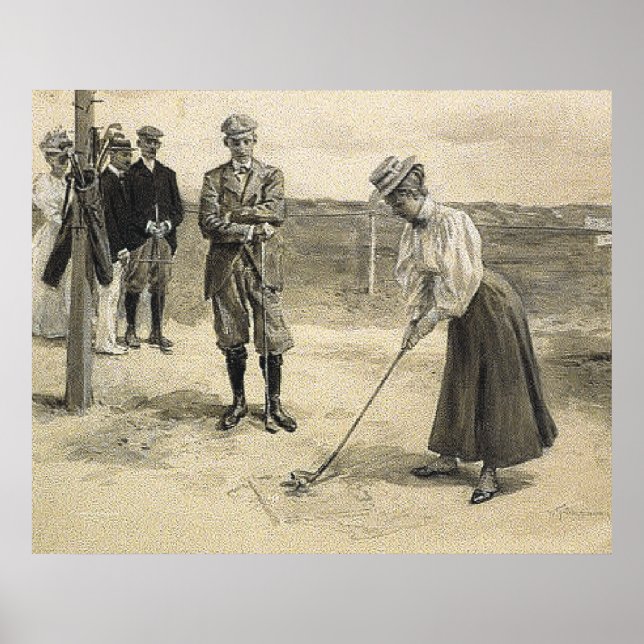 TOP Golf Girl Poster (Vorne)