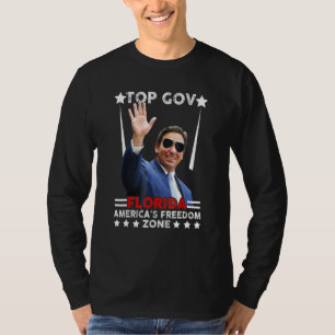 Top-Gouverneur Ron Desantis Florida Amerikas Freih T-Shirt