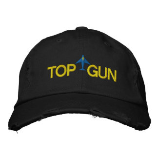 Top Gun bestickter Hut