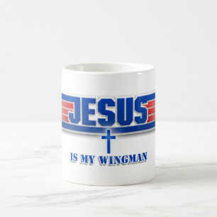 Top Gun Logo Jesus Christus Wingman Movie Tasse
