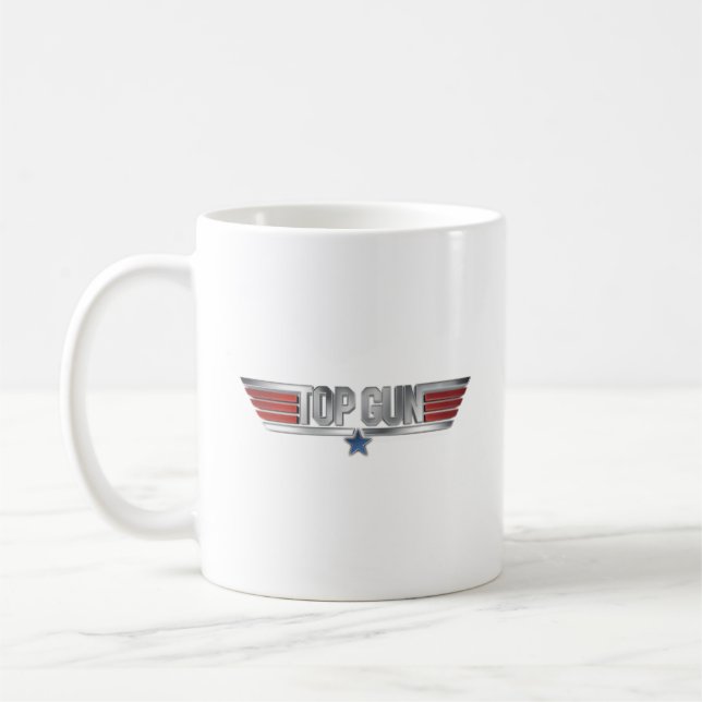 Top Gun Ron Kerner Slider vorne hinten Kaffeetasse (Links)
