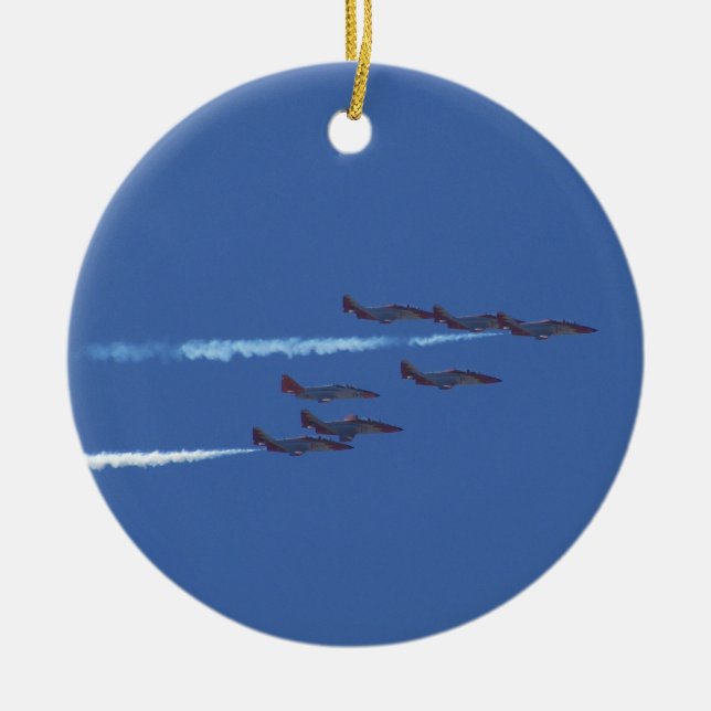 Top Gun Smokin". Keramikornament (Vorne)