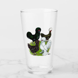 Top Hat Chicken Quartett Glas