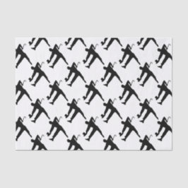 Top Hat und Cane Stich Dancer Seidenpapier
