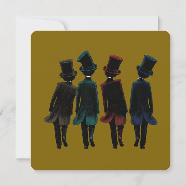 Top Hatters Ankündigung (Vorderseite)