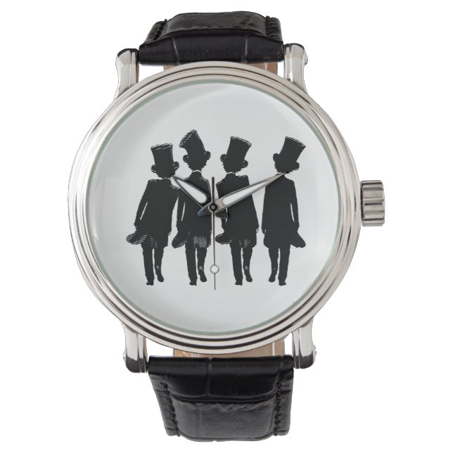 Top Hatters Armbanduhr (Vorderseite)