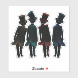 Top Hatters Aufkleber