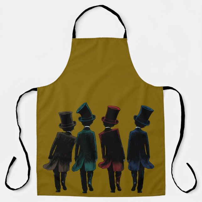 Top Hatters Schürze (Vorderseite)