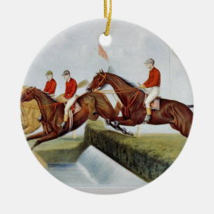 TOP Hindernisrennen Keramikornament
