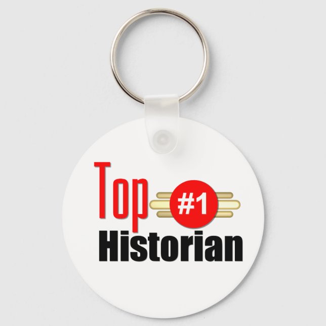 Top Historiker Schlüsselanhänger (Vorderseite)