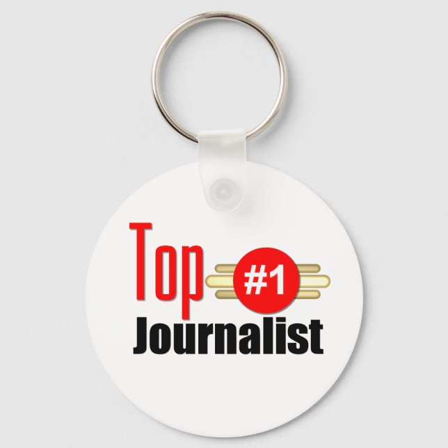 Top-Journalist Schlüsselanhänger (Vorderseite)