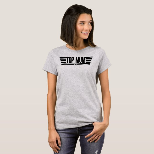 Top Mama Funny Mother's Day - Geschenke Spaß Mama (Vorne ganz)