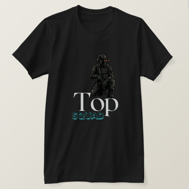 Top-Mannschaft T-Shirt (Design vorne)