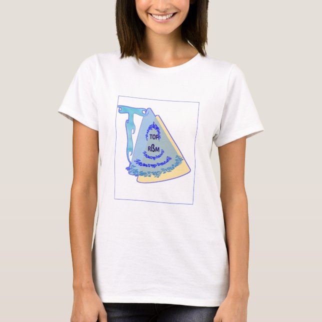 TOP_MODERN_BLUE_SO NIEDLICH T-Shirt (Vorderseite)