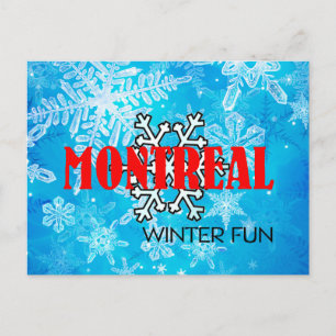 TOP Montreal Winterspass Postkarte