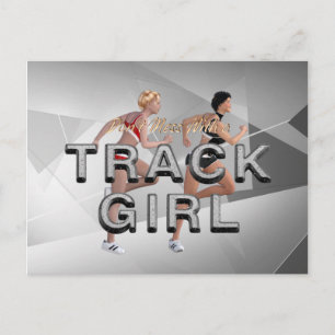 TOP nicht mit Track Girl durcheinander bringen Postkarte