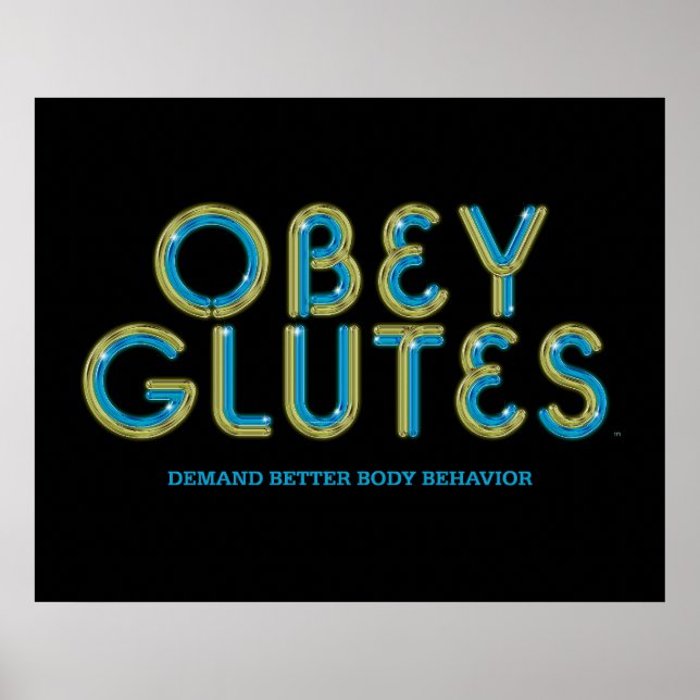 TOP Obey Glutes Poster (Vorne)