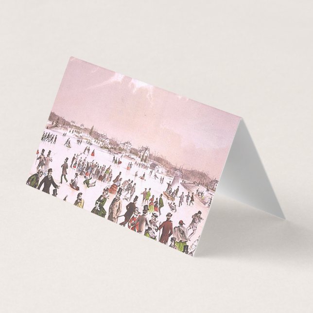 TOP One Schöner Skate Visitenkarten (Rückseite)