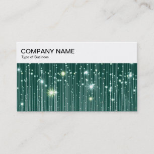 Top Panel - Fiber Optics Business Card Visitenkarte
