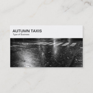 Top-Panel - Geschäftskarte für den Herbst Visitenkarte