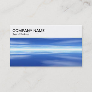 Top Panel - Sea and Sky 02 Business Card Visitenkarte