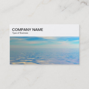Top Panel - Sea and Sky 05 Business Card Visitenkarte