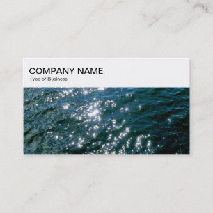 Top-Panel - Sparkling Water Business Card Visitenkarte