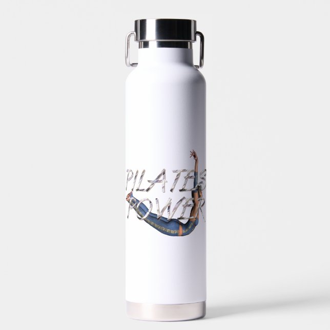 TOP Pilates Power Trinkflasche (Vorne)