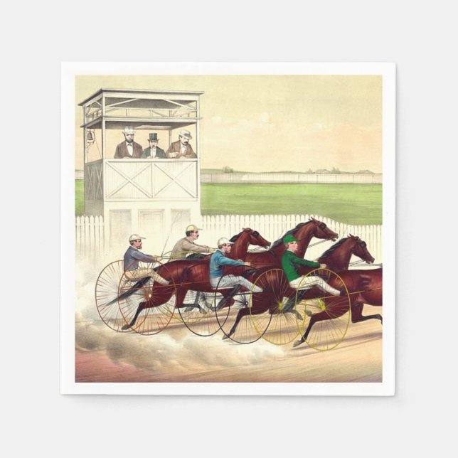 TOP Racing Life Serviette (Vorderseite)