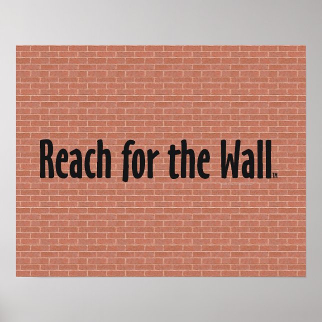 TOP-Reichweite für die Mauer Poster (Vorne)