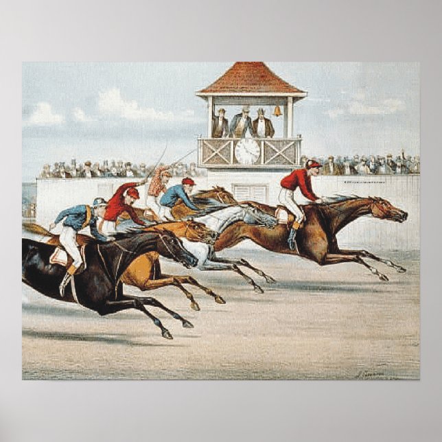 TOP-Rennen zum Sieg Poster (Vorne)